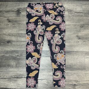 Lularoe Leggings Tall & Curvy Colorful Geometric Floral